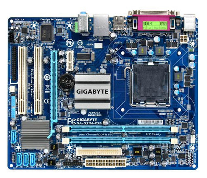 Gigabyte GA-G31M-ES2L Socket T (LGA 775) ATX motherboard