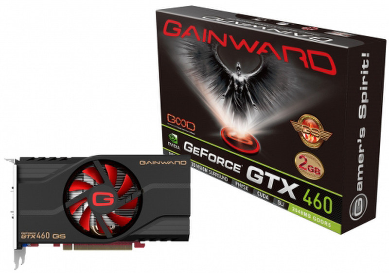 Gainward GeForce GTX 460 GeForce GTX 460 2ГБ GDDR5
