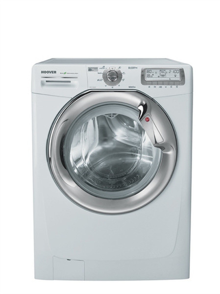 Hoover DST 8166 P freestanding Front-load 8kg 1600RPM A+ Silver,White washing machine