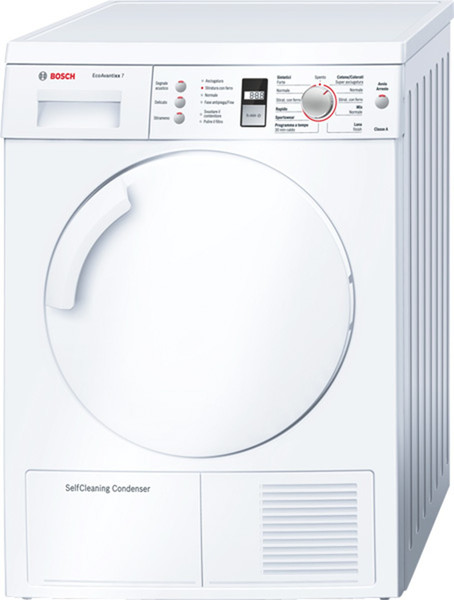 Bosch WTW84360IT Отдельностоящий Фронтальная загрузка 7кг A Белый сушилка для белья