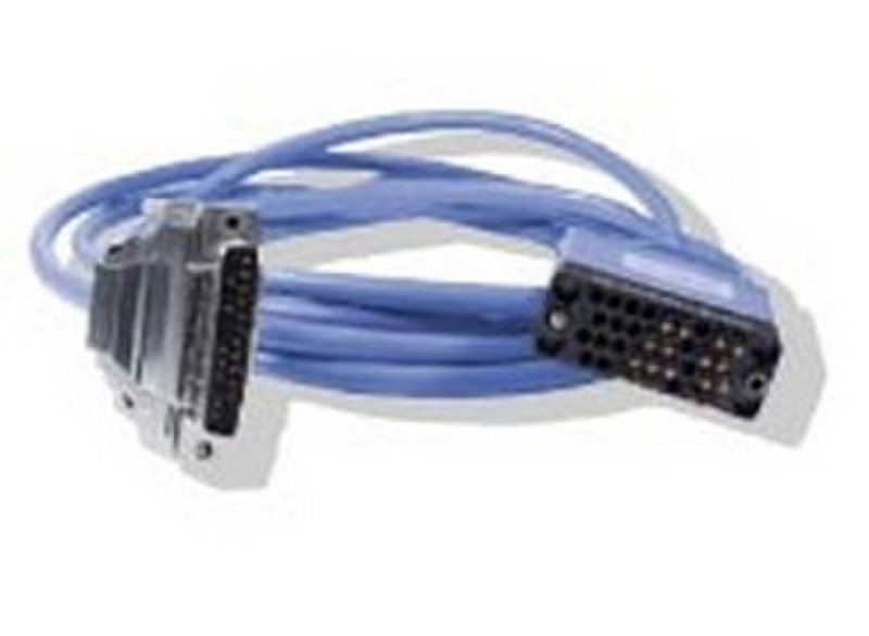Dialogic Micro-D 25 - DB 25 Blue networking cable
