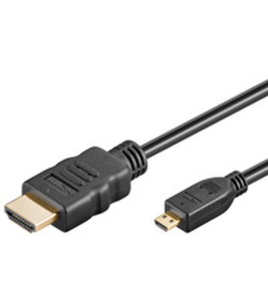 Wentronic 34283 1m HDMI Micro-HDMI Schwarz HDMI-Kabel