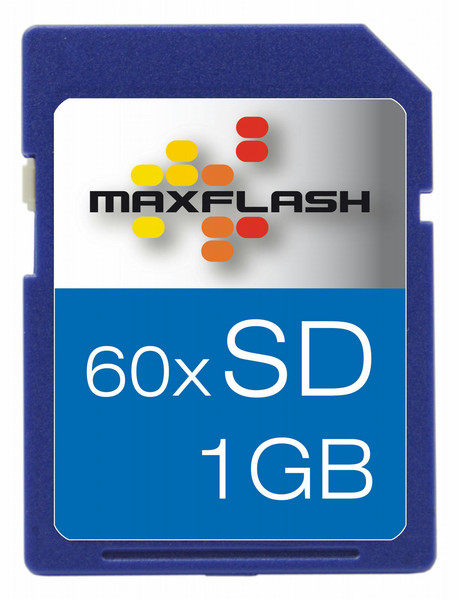 MaxFlash SD1G60M-R 1GB SD Speicherkarte