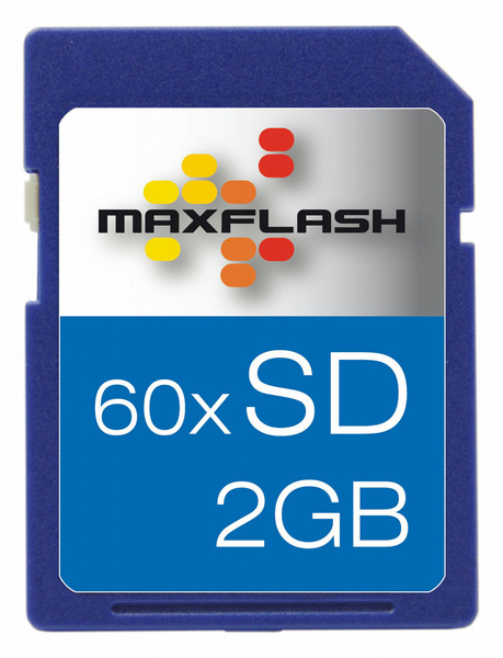 MaxFlash SD2G60M-R 2GB SD memory card