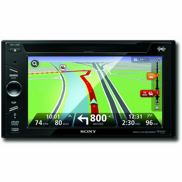 Sony XNV-L66BT 7Zoll Touchscreen Schwarz Navigationssystem