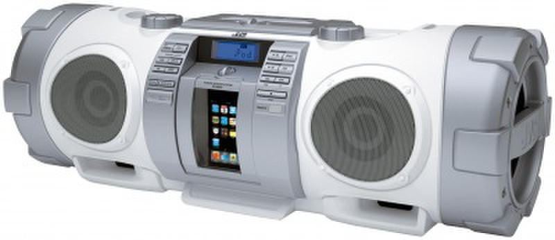 JVC RV-NB51WE Portable CD player Серый, Белый CD-плеер