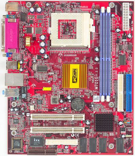 PC CHIPS M701G (V1.1) Разъем 370 Микро ATX материнская плата