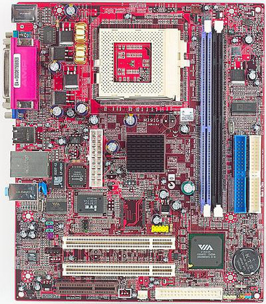 PC CHIPS M791G (V1.0a) Разъем 370 FlexATX материнская плата