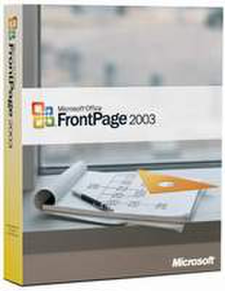 Microsoft Mk MS Frontpage 2003 EN CD W32