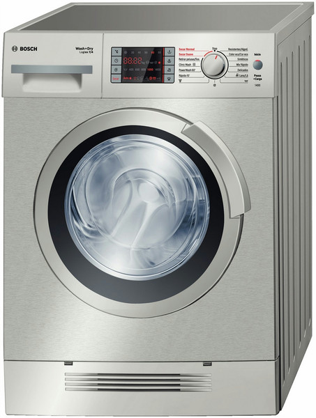 Bosch Logixx 7 WVH2846XEE freestanding Front-load A Stainless steel washer dryer
