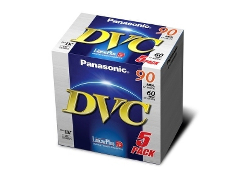 Panasonic AY-DVM60FE5 Mini DV Video сassette 60min 5Stück(e)