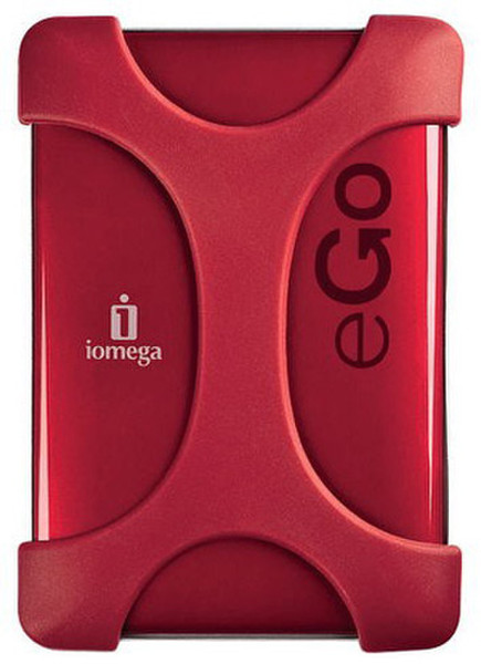 Iomega eGo Portable, 320GB USB Type-A 3.0 (3.1 Gen 1) 320GB Rot Externe Festplatte