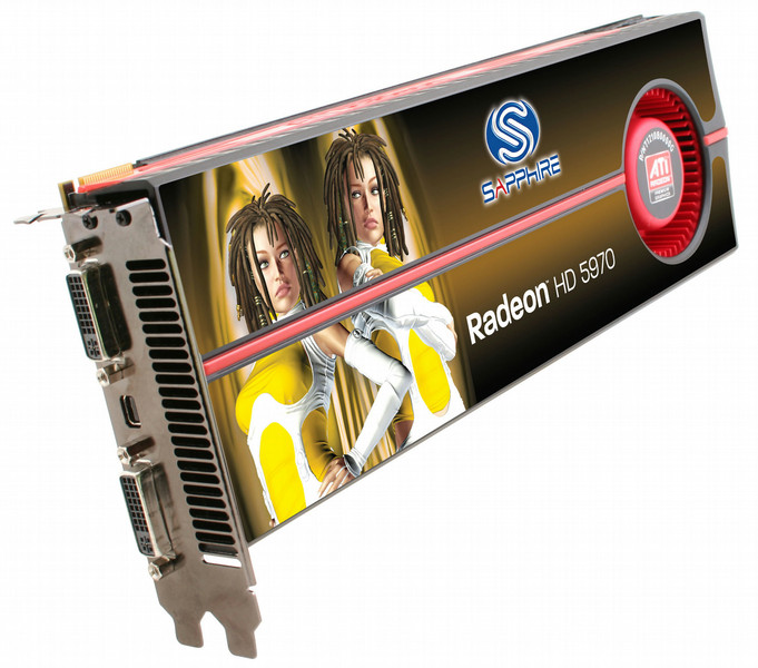 Sapphire Radeon HD5970 2GB PCIe 2ГБ GDDR5