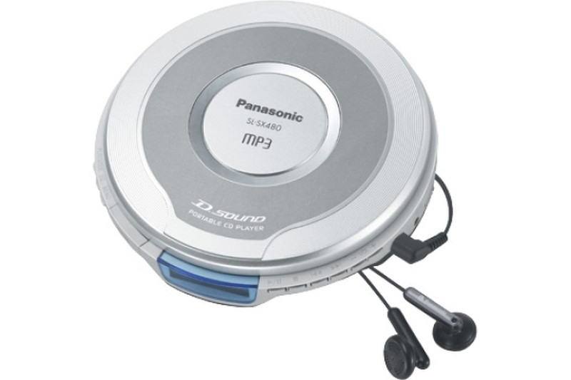 Panasonic SL-SX480EG-S Personal CD player Silver