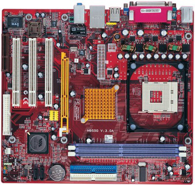 PC CHIPS M955G (V3.0A) VIA PM800 Разъем 478 Микро ATX материнская плата