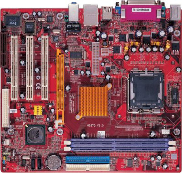 PC CHIPS M957G (V1.0) VIA PM800 Socket T (LGA 775) Микро ATX материнская плата