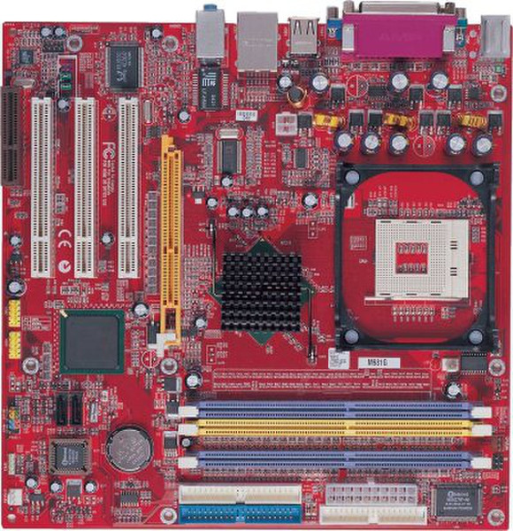 PC CHIPS M981G (V5.0A) Intel 865GV Разъем 478 Микро ATX материнская плата