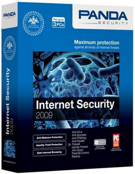 Panda A121S09 Mehrsprachig Antivirus-Sicherheits-Software