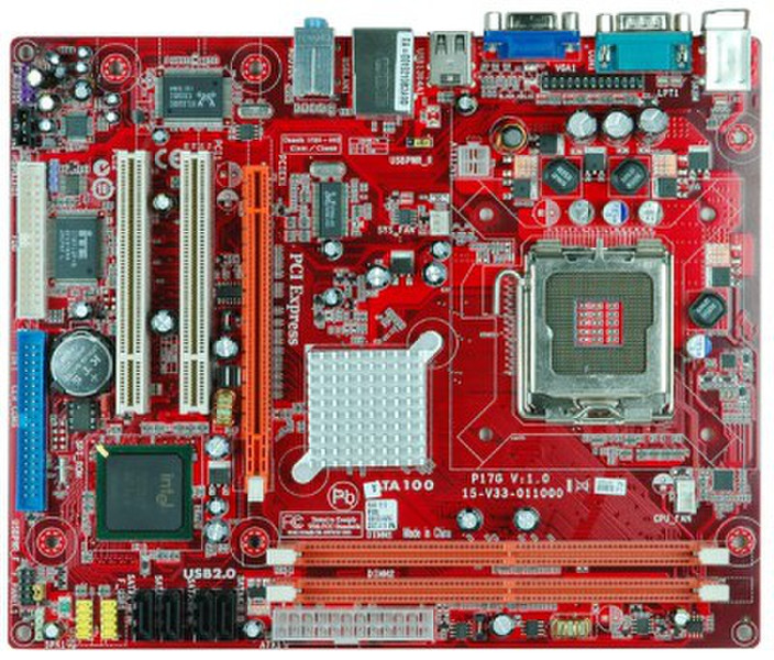 PC CHIPS P17G (V1.0) Socket T (LGA 775) Micro ATX motherboard