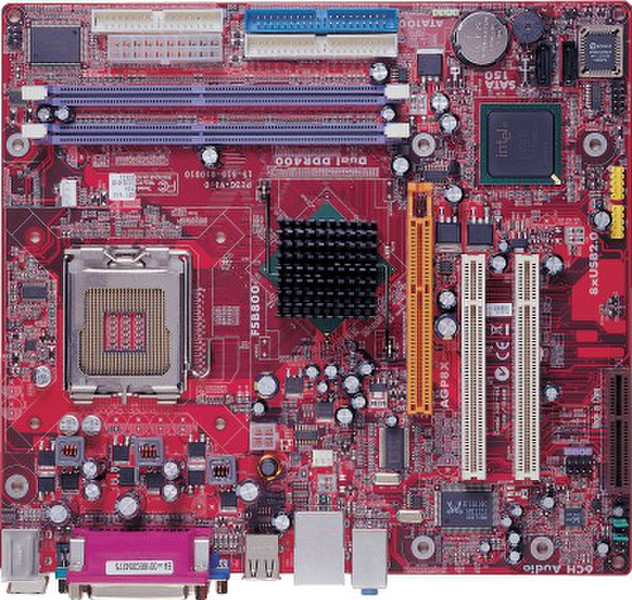 PC CHIPS P13G+ (V1.0) Socket T (LGA 775) Микро ATX материнская плата