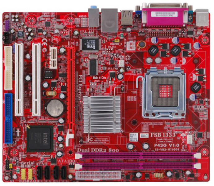 PC CHIPS P43G (V1.0) Socket T (LGA 775) Micro ATX Motherboard
