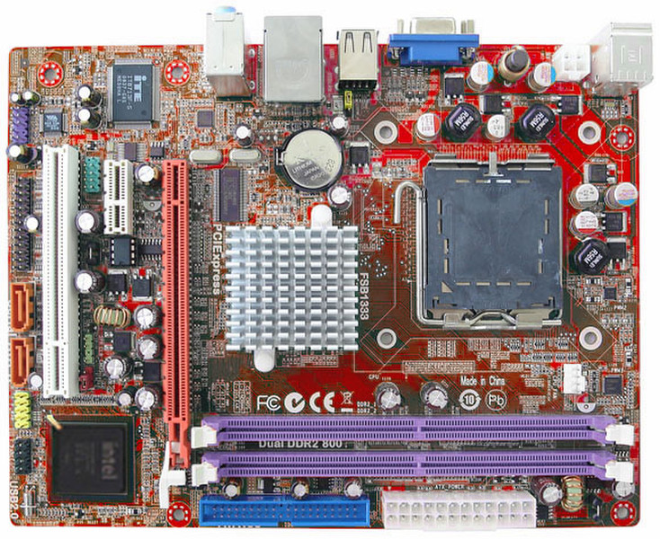 PC CHIPS P47G (V1.0) Socket T (LGA 775) Micro ATX motherboard