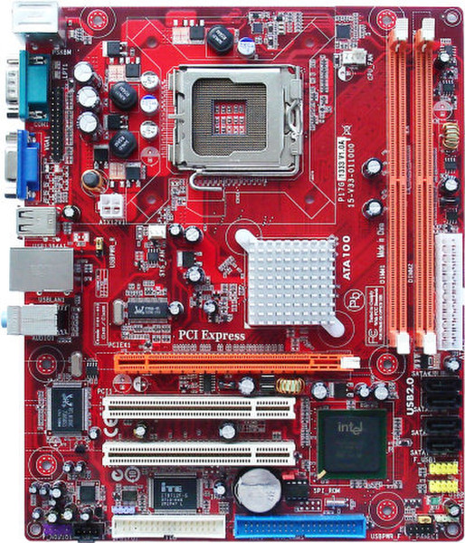 PC CHIPS P17G/1333 (V1.0A) Socket T (LGA 775) Микро ATX материнская плата
