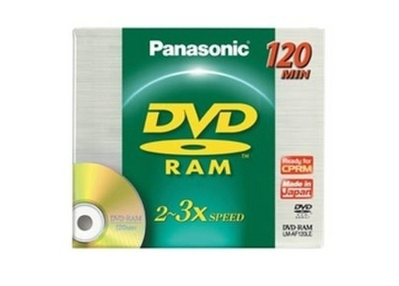 Panasonic 5 x 4.7GB DVD-RAM 4.7GB DVD-RAM 5pc(s)