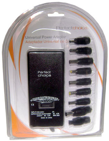 Perfect Choice PC-240631 Black power adapter/inverter