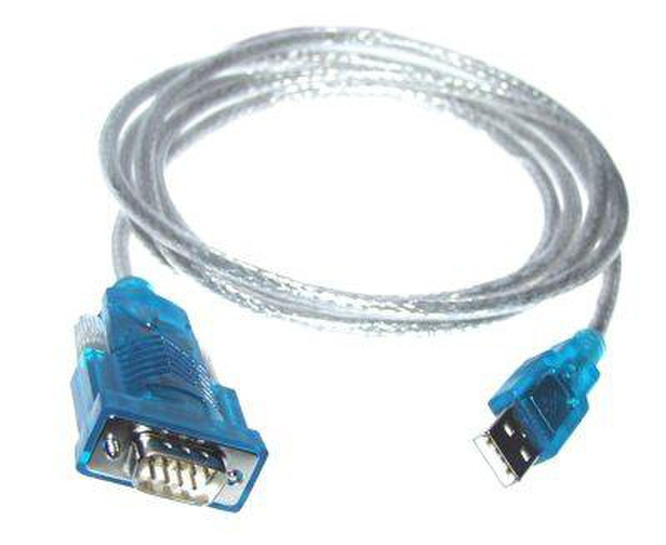 Perfect Choice PC-171331 USB A DB9 Transparent cable interface/gender adapter