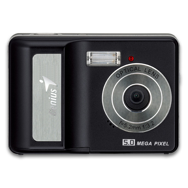 Genius G-Shot 501 V2 Компактный фотоаппарат 5МП CMOS Черный, Cеребряный