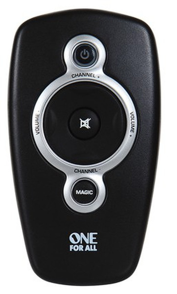 One For All Zapper TV black Black remote control