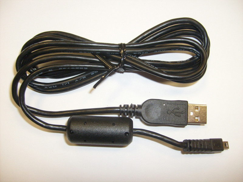 Panasonic K1HA08CD0019 Black USB cable