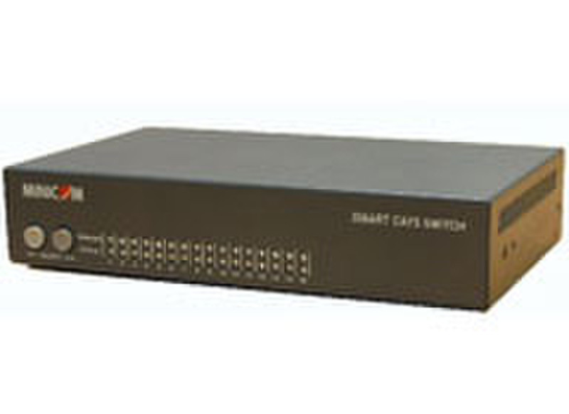 Minicom Advanced Systems Smart 108 SPU 1U Black KVM switch