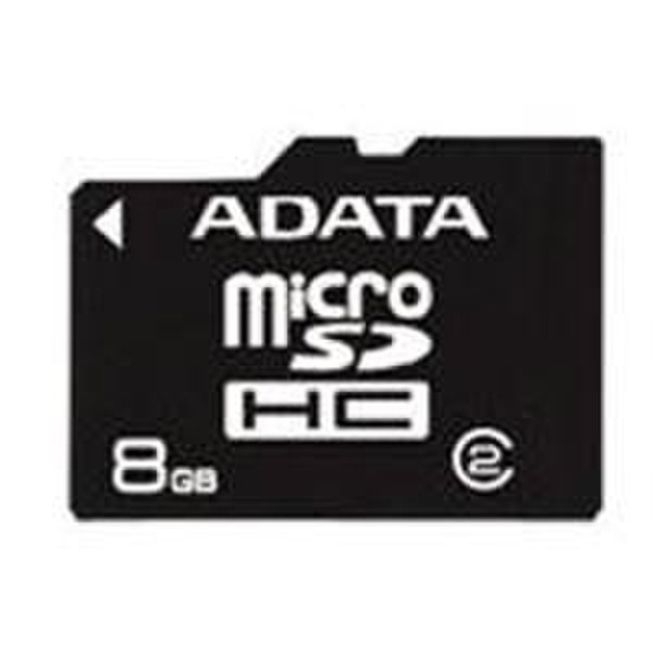 ADATA AUSDH8GCL2-RA1 8ГБ MicroSDHC карта памяти