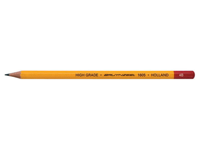 Bruynzeel Sakura 1605K4B 4B 12шт графитовый карандаш