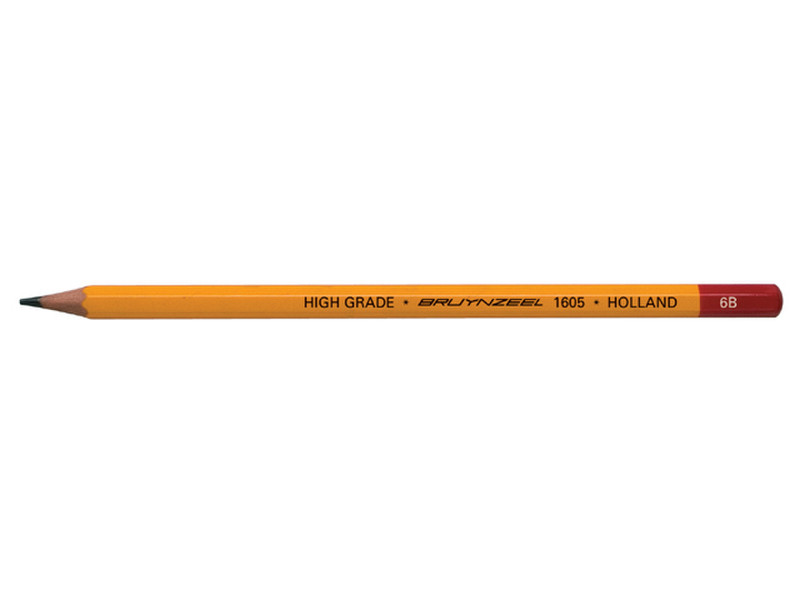 Bruynzeel Sakura 1605K6B 6B 12pc(s) graphite pencil