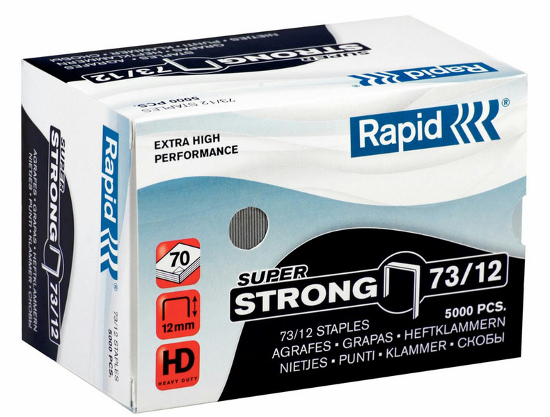 Rapid 73/12 Staples pack 5000staples