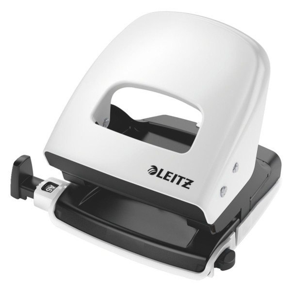 Leitz NeXXt Series Metal Office Hole Punch 30sheets White hole punch