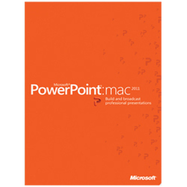 Microsoft PowerPoint:mac 2011, EDU, 1u, OLP-B, SNGL