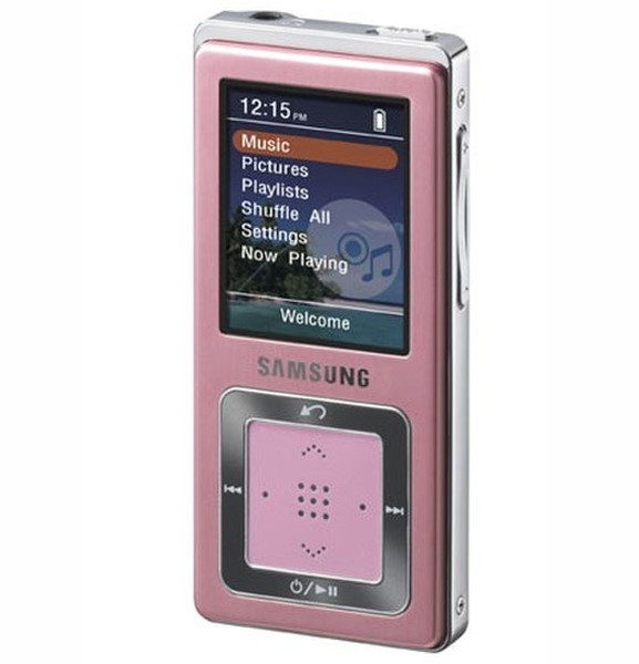 Samsung 2GB MP3 Player, Pink