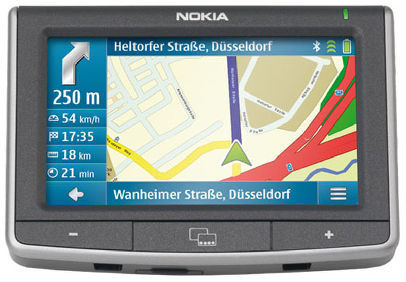Nokia 500 Fixed 4.3Zoll LCD Touchscreen Schwarz Navigationssystem
