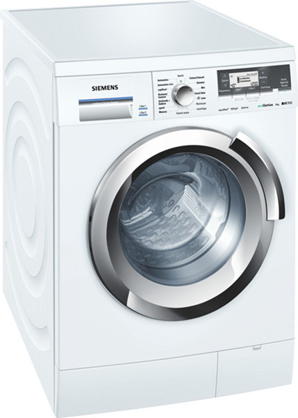 Siemens WM12S840IT Отдельностоящий Фронтальная загрузка 8кг 1200об/мин A++ Белый стиральная машина