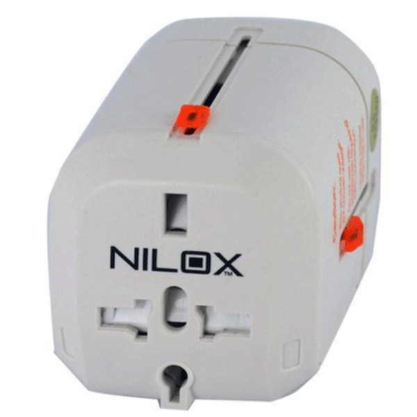 Nilox 10NXATUN00001 White power adapter/inverter