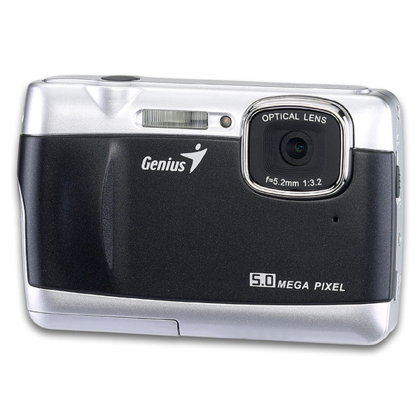 Genius G-Shot 506 Kompaktkamera 5MP CMOS Schwarz, Silber