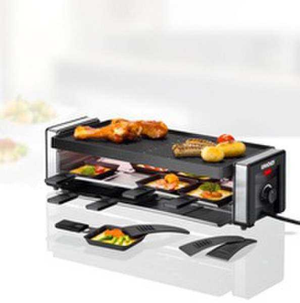 Unold Finesse 1100W Black raclette grill