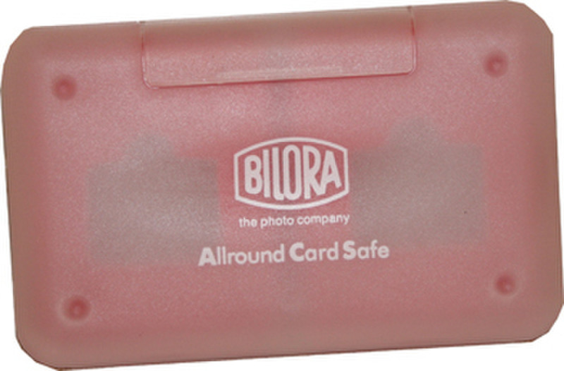 Bilora 169 Plastic,Rubber Red,White memory card case