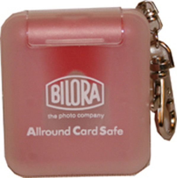 Bilora 164 Plastic,Rubber Red,White memory card case