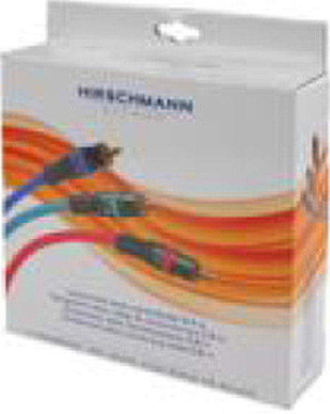 Hirschmann 695002941 0.9м RCA RCA Синий, Зеленый, Красный компонентный (YPbPr) видео кабель