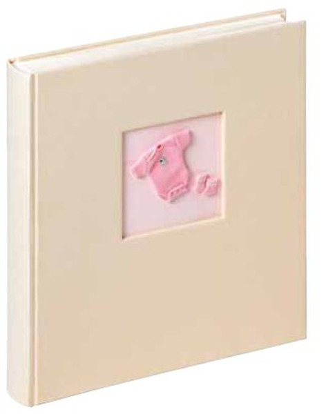 Walther Babies Dress Paper Beige,Pink photo album